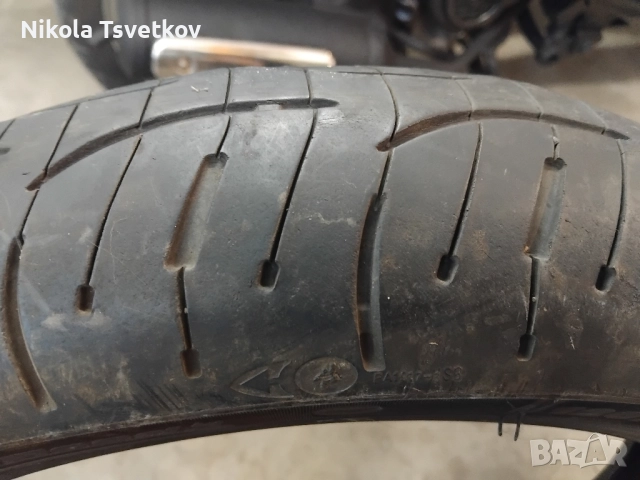 120/70-17 Bridgestone, снимка 3 - Гуми и джанти - 44491518