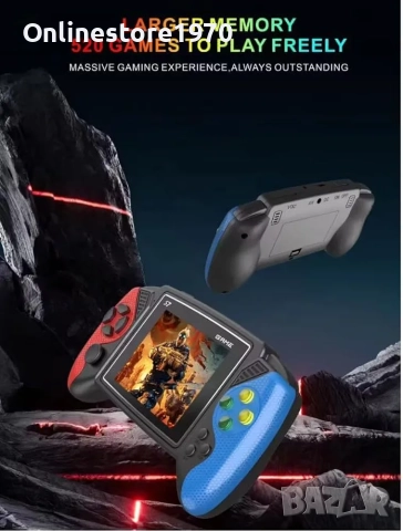 Преносима игрова конзола X18 5.1 инча с 20000 вградени игри -20 % Коледно намаление, снимка 3 - Други игри и конзоли - 52529872