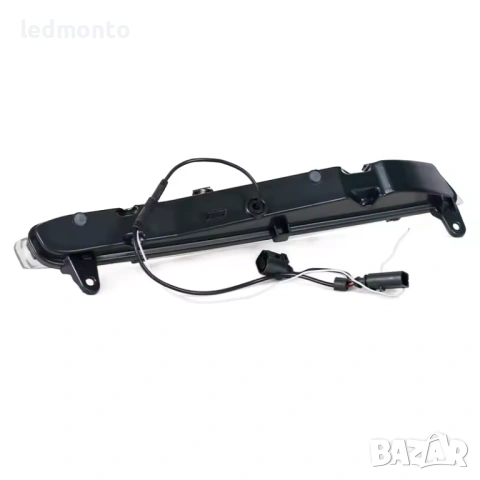 LED DRL дневни светлини с динамичен мигач за Audi Q7 2006-2009, снимка 3 - Части - 53864840