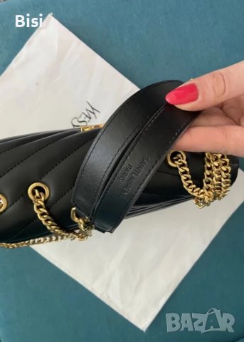 Saint Laurent  ,YSL дамска чанта,естествена агнешка кожа, снимка 2 - Чанти - 50491799