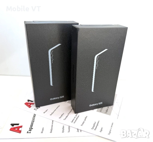 НОВ! Samsung Galaxy S25 5G 128GB IcyBlue / Silver Shadow 2г.Гаранция!, снимка 3 - Samsung - 53663634