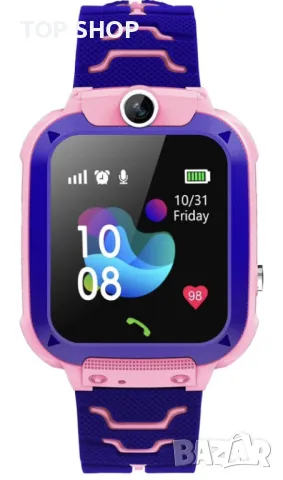 Детски смарт часовник, SIM карта, проследяване, разговори от PTHTECHUS, снимка 17 - Кенгура и ранички - 48824829