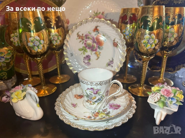 Circa 1894 наличие на няколко великолепни тройни сета съвместимост на чашката около 175 мл Код P1624, снимка 6 - Съдове за готвене - 52917010