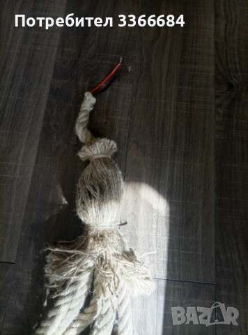 Ретро винтидж абажур, снимка 6 - Лампи за таван - 53746154