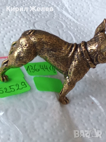 Бронзова фигурка на френски булдог 52529, снимка 10 - Антикварни и старинни предмети - 52730713