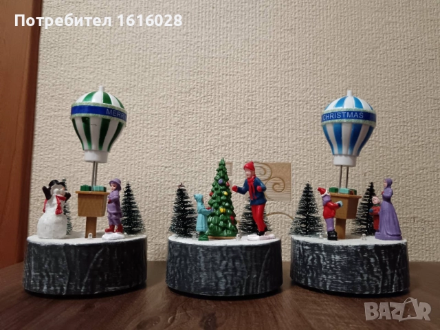 Коледни LED фигури за изграждане на селца и градчета., снимка 9 - Декорация за дома - 51312219