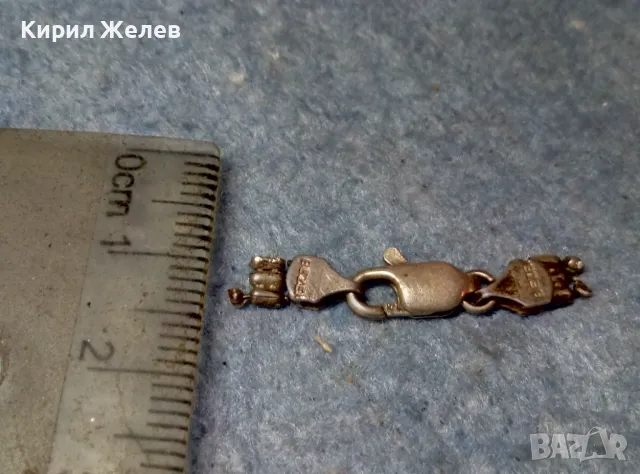 СТАРА МАРКОВА СРЕБЪРНА ЗАКОПЧАЛКА За КОЛИЕ ВЕРИЖКА ГРИВНА СРЕБРО 925 КАРАБИНКА За ЛАНЕЦ 49944, снимка 3 - Други - 49147816