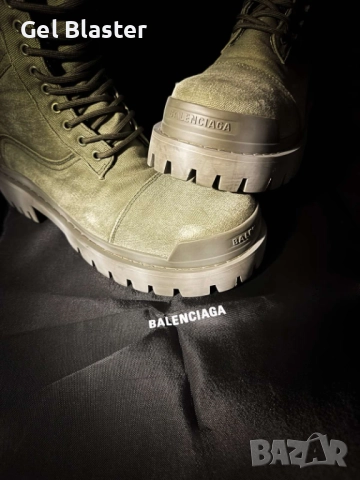 Balenciaga Combat Strike Boots EU44/Баленсиага Комбат Страйк, снимка 9 - Мъжки боти - 52565367