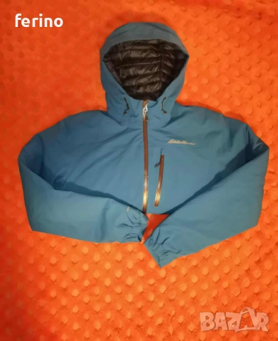 EDDIE BAUER Пухено водоустойчиво яке,мъжко Чисто НОВО -без етикет, M, снимка 4 - Якета - 52689300