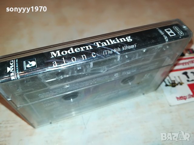 MODERN TALKING ALONE 1101231923, снимка 7 - Аудио касети - 39271267