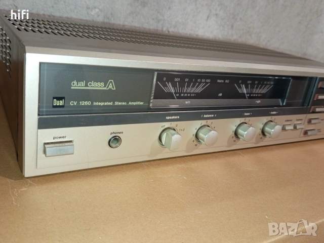 Стерео усилвател Dual CV1260, снимка 2 - Ресийвъри, усилватели, смесителни пултове - 53750227