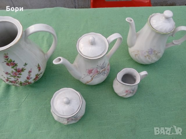 Български порцелан 5 части, снимка 7 - Аксесоари за кухня - 35710928