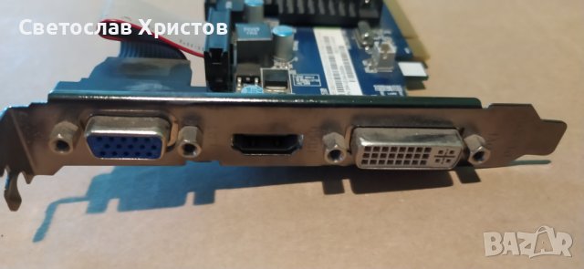 Продавам видео карта AMD Sapphire HD5450 512MB DDR3 64bit VGA DVI HDMI LP PCI-E, снимка 4 - Видеокарти - 41509242