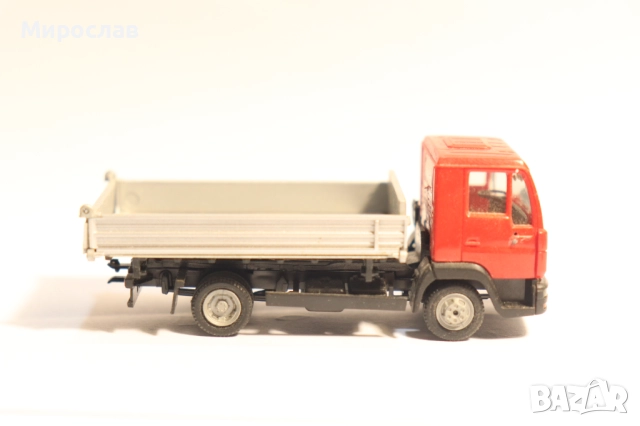 HERPA H0 1/87 MAN САМОСВАЛ КАМИОН МОДЕЛ, снимка 4 - Колекции - 52864869