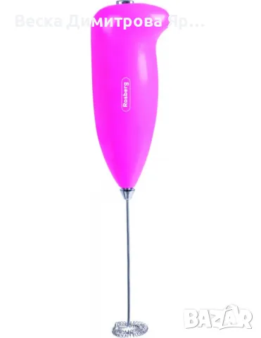 Миксер за фрапе Rosberg, Бъркалка 11/ 9 см., 2xAA батерии, снимка 7 - Миксери - 49293282