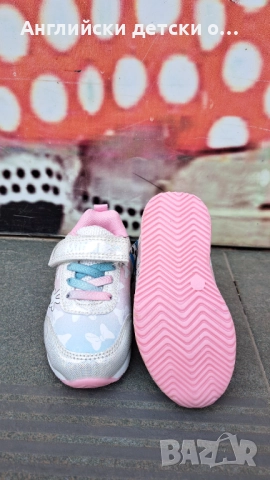 Английски детски светещи маратонки с Мини Маус, снимка 9 - Детски маратонки - 51628700