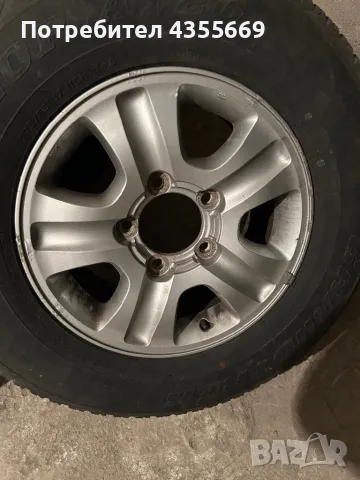 Продавам 4 бр. Лети джанти за Тойота Ленд Круизер 100 , снимка 2 - Гуми и джанти - 48650148