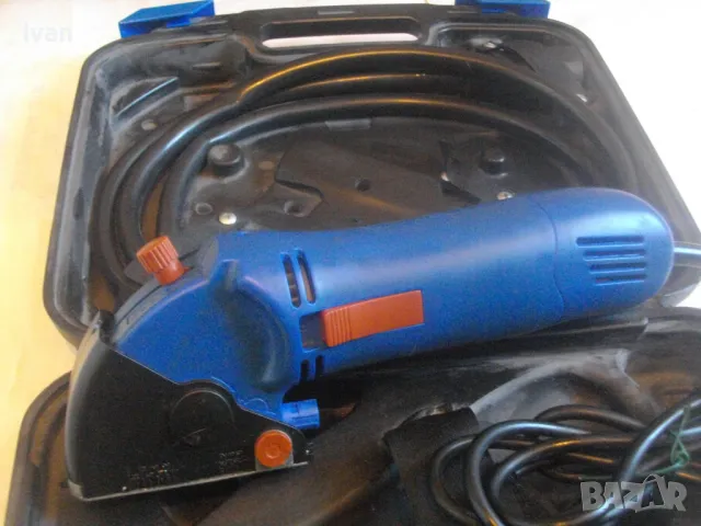 ЗА ЧАСТИ ЗА РЕМОНТ ЕЛЕКТРИЧЕСКИ МИНИ ЦИРКУЛЯР РОТОРАЙЗЕР Ф50,4мм/500W В КУФАР ПОЧТИ НОВ НЕ ТРЪГВА