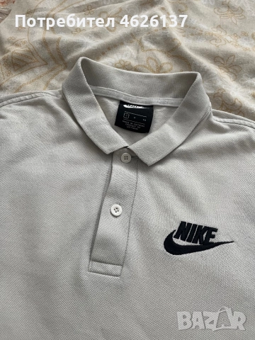 Nike тениска с яка