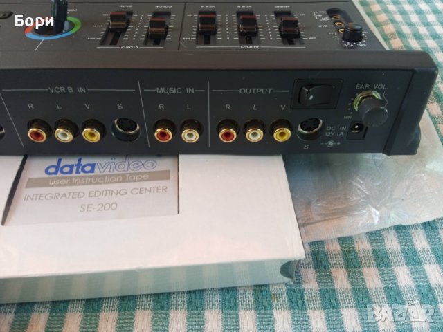 Datavideo SE-200 Integrated Editing Center, снимка 13 - Плейъри, домашно кино, прожектори - 41435687