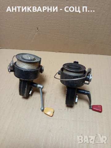 Комплект Стари Риболовни Макари Макара., снимка 9 - Антикварни и старинни предмети - 51645979