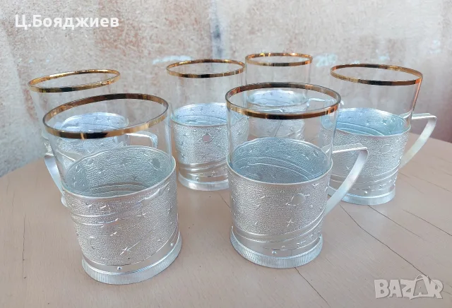 Руски сервиз за чай, снимка 6 - Сервизи - 55964065