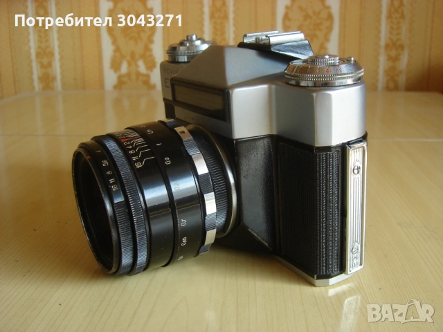 Фотоапарат Revueflex E с обектив Helios 44-2 58mm f/2 m42. СССР, снимка 7 - Фотоапарати - 53735555
