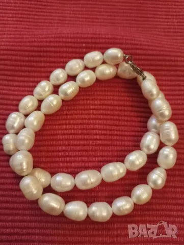 Кулие, гердан, огърлица от естествени перли. , снимка 8 - Колиета, медальони, синджири - 49221526