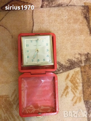 Немски туристически будилник работещ , снимка 1