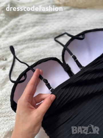 Цял бански костюм в черен цвят , снимка 9 - Бански костюми - 51117311