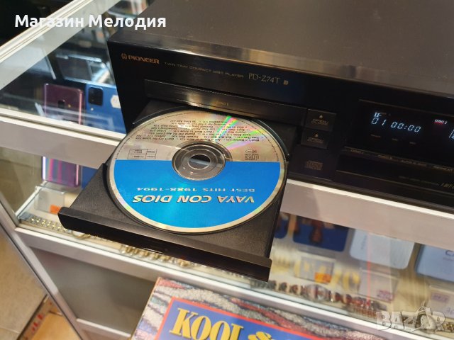 Двоен сд плеър / CD player Pioneer PD-Z74T  В отлично техническо и визуално състояние., снимка 8 - Декове - 44381715