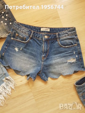 Дънчени панталонки#модерни#S размер, снимка 5 - Къси панталони и бермуди - 33859400