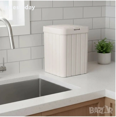 Кошче за боклук с бутон, 10л