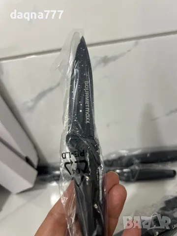 Нови! Комплект от 5 ножа Германия, снимка 6 - Прибори за хранене, готвене и сервиране - 50436014