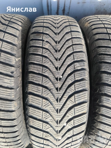 Джанти 5х114.3 R15 с зимни гуми и тасове, снимка 4 - Гуми и джанти - 53642983