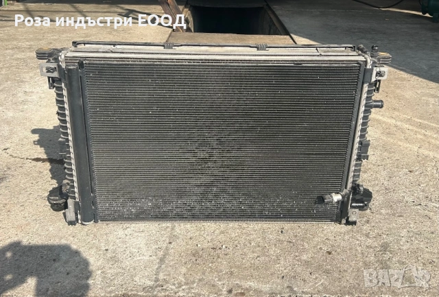Радиатори пачка с вентилатори AUDI Q7 4m