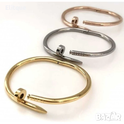 Атрактивна дамска гривна в авангарден дизайн, снимка 7 - Гривни - 52656962