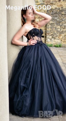 Официална, черна, бална рокля , снимка 3 - Рокли - 44501056