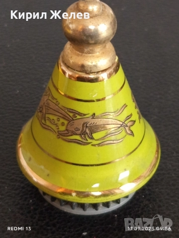 Керамична капачка за винтидж флакон за парфюми за КОЛЕКЦИЯ 16575, снимка 5 - Други ценни предмети - 51741020