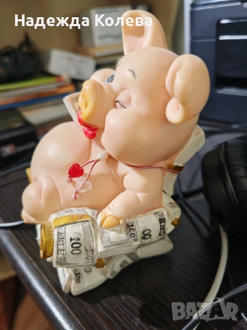 Касичка във формата на прасе, снимка 2 - Други - 52273796