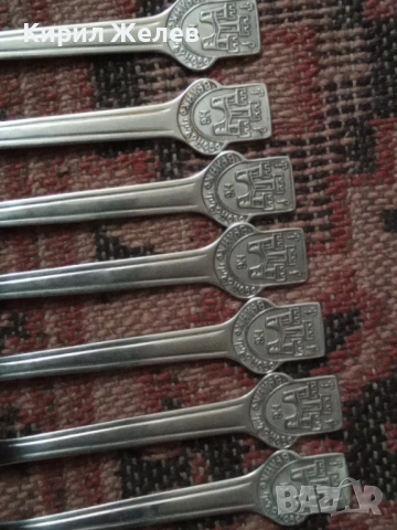 Български вилици 6 броя 53739, снимка 2 - Прибори за хранене, готвене и сервиране - 53434785