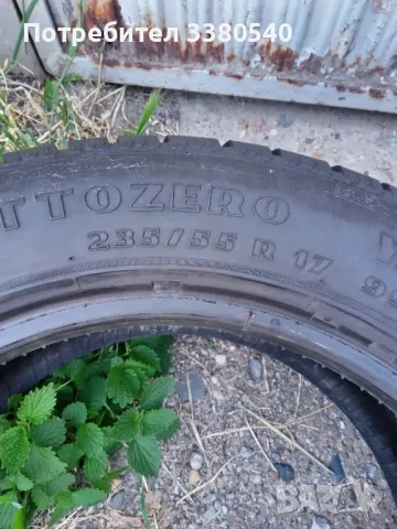 Зимни гуми 4 броя Пирели - 235/55/ R 17 - 6.5 мм грайфер , снимка 2 - Гуми и джанти - 50382149