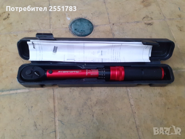 Нов прецизен  динамометричен ключ 0/25нм