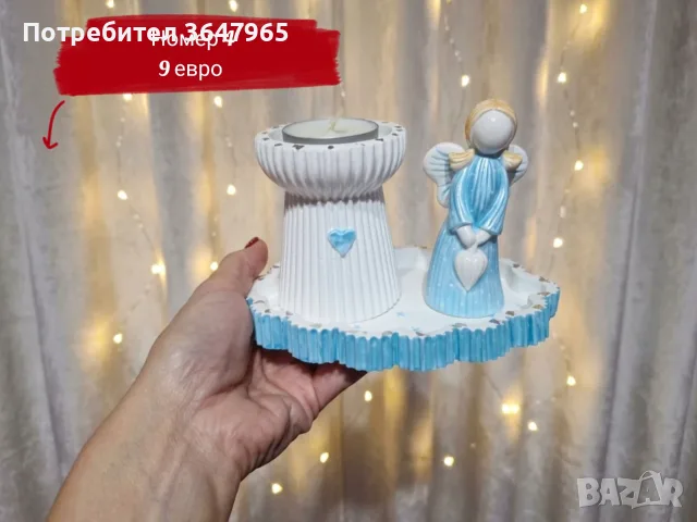 Коледни подаръчни комплекти, от екокерамика ✨, снимка 6 - Коледни подаръци - 56217028