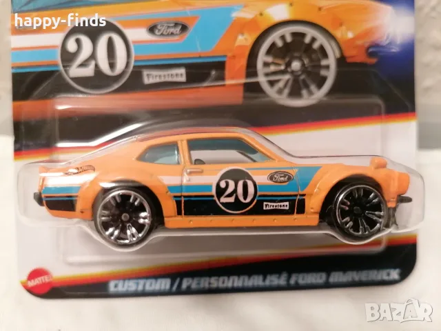 Hot Wheels Neon Speeders 26 Chevrolet, Dodge, Honda, Volvo, Ford и Corvette, снимка 3 - Колекции - 55833647