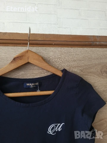 Спортно елегантна рокля тип тениска с джобове , снимка 2 - Рокли - 51307917