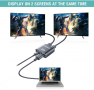 Techole 4K HDMI сплитер - 2-посочен, алуминиев, 1.4 HDCP Bypass, 4K@30Hz 1080P 3D за PS4 Xbox Sky Bo, снимка 2