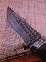 Ловен нож от дамаска стомана, снимка 6