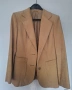 Стилно дамско сако от рипсено кадифе (цвят карамел), снимка 2