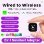 Wireless CarPlay & Android Auto 2in1 5G WiFi Адаптер, снимка 3